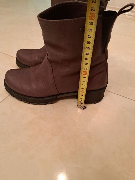 Зимові сапожки шкіряні