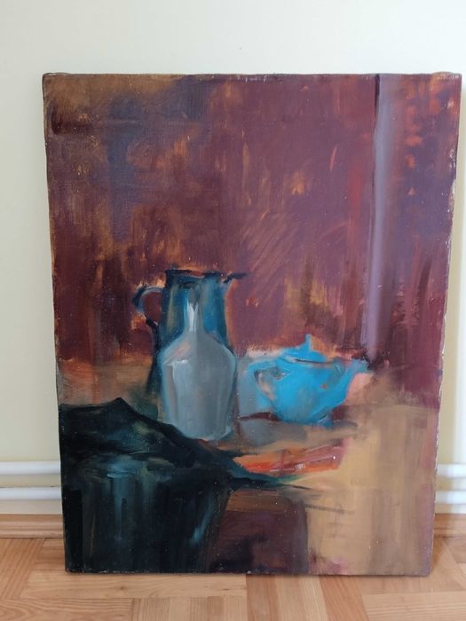 Obraz olej na płótnie. Martwa natura.