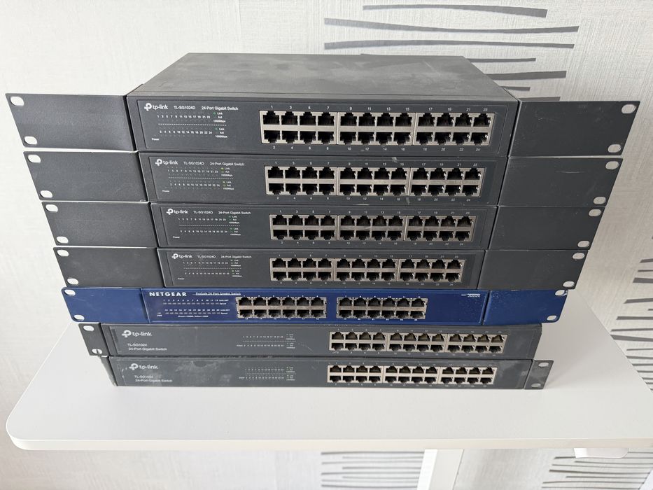 Przełącznik sieciowy switch TP-Link Netgear - używane sprawne