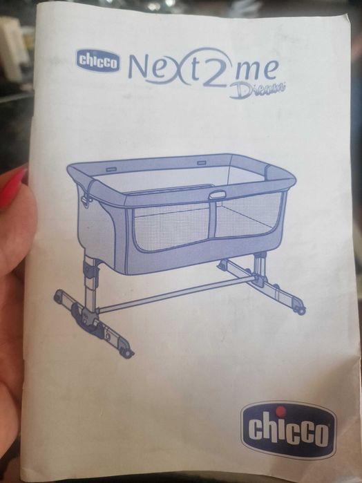 Łóżeczko dostawne CHICO Next2me