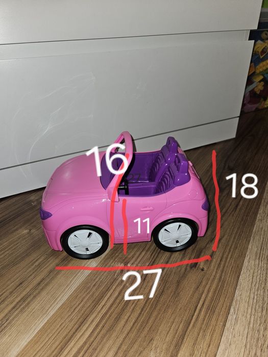 Lalki Barbie Mattel +autko