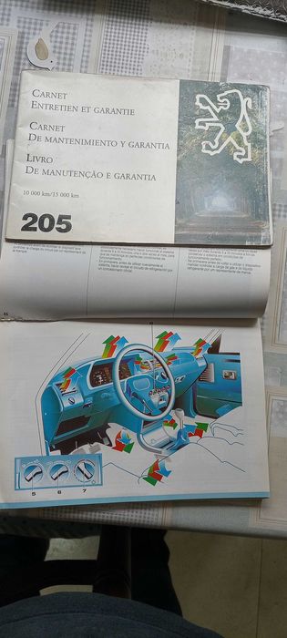 Manual do Proprietário Peugeot 205