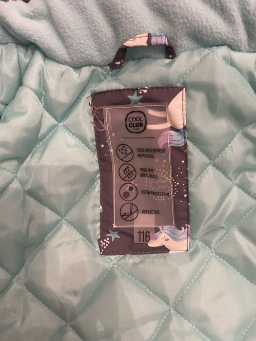 Kurtka dziewczęca coolclub rozm. 116