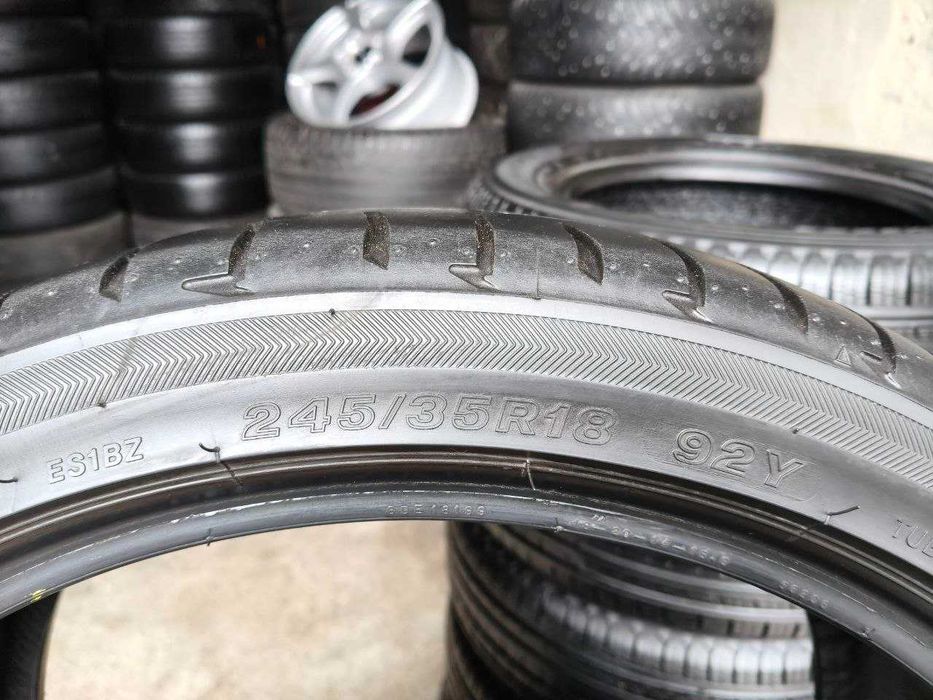 Bridgestone Potenza S001 245/35r18 2шт, 5мм, ЛЕТО. Привезены из Германии