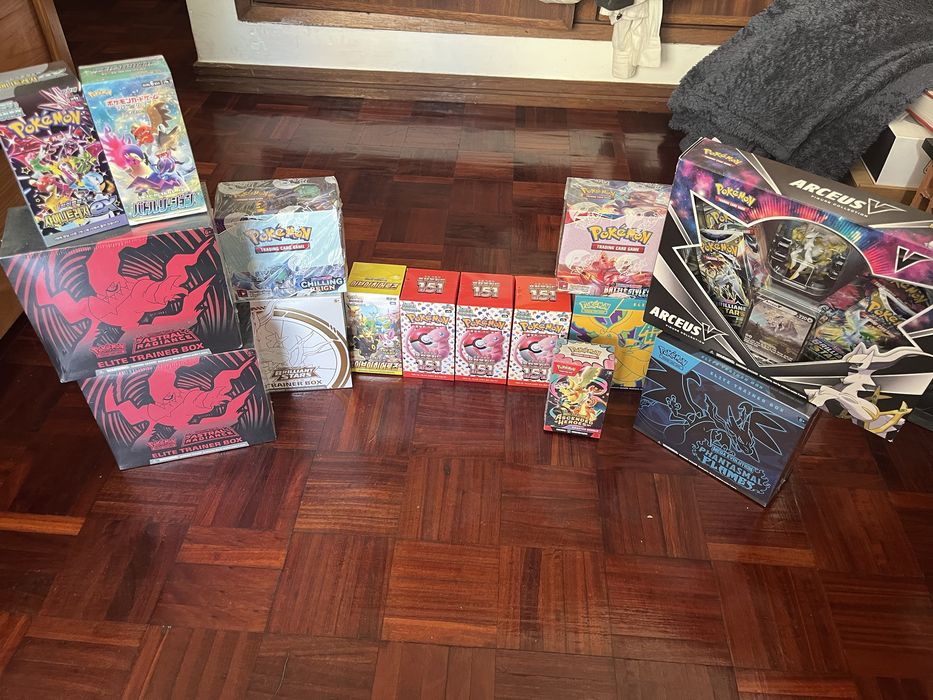 Cartas pokemon selados