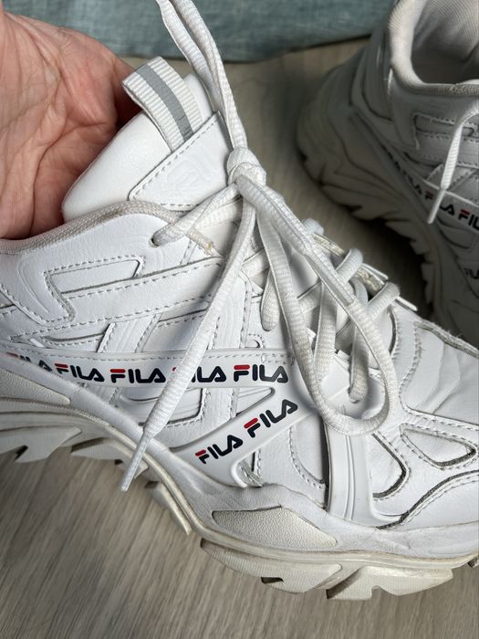 Buty Fila 39 sneakersy białe sportowe