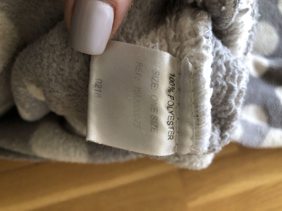 Пончо для дому флісове жіноче тепле плед з капюшоном