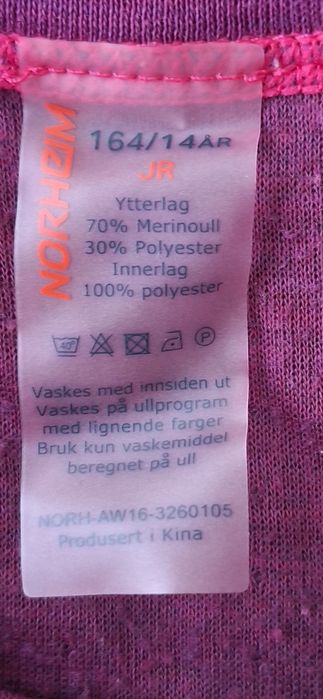 Bluzka Norheim wełna merynos merino 14lat

Bluzka Norheim kupiona w No