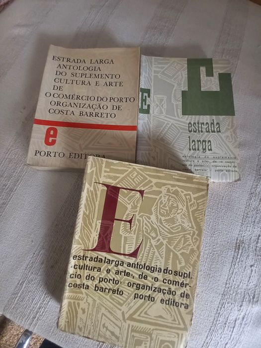 Estrada Larga 3 vol completo Cultura e Arte jornal O Comércio do Porto