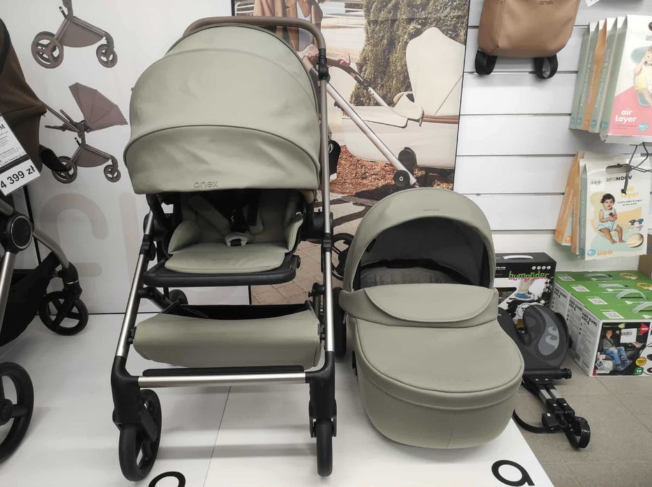 Wózek dziecięcy Anex Eli Excite 2w1 Z EKSPOZYCJI + NOWE