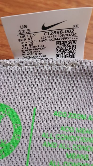 Buty sportowe męskie  Nike Zoom Air Acg rozm.47