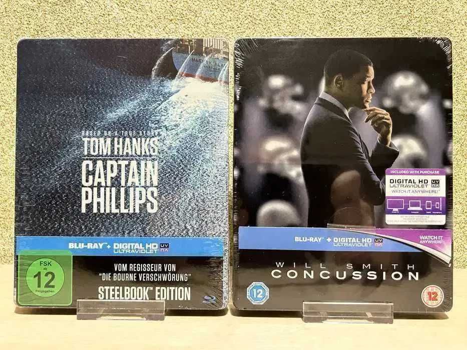Steelbook Blu-ray Кикбоксер/Трудная мишень/Рэмбо/Паркер/Чикаго/ Рэмбо