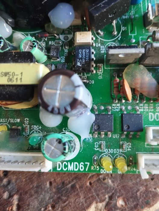 Placa electronica DCMD 67 para pasadeira electrica