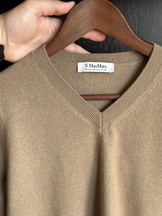 ‘S Max Mara вовняний бежевий джемпер/кофта/светр/Brunello Cucinelli/