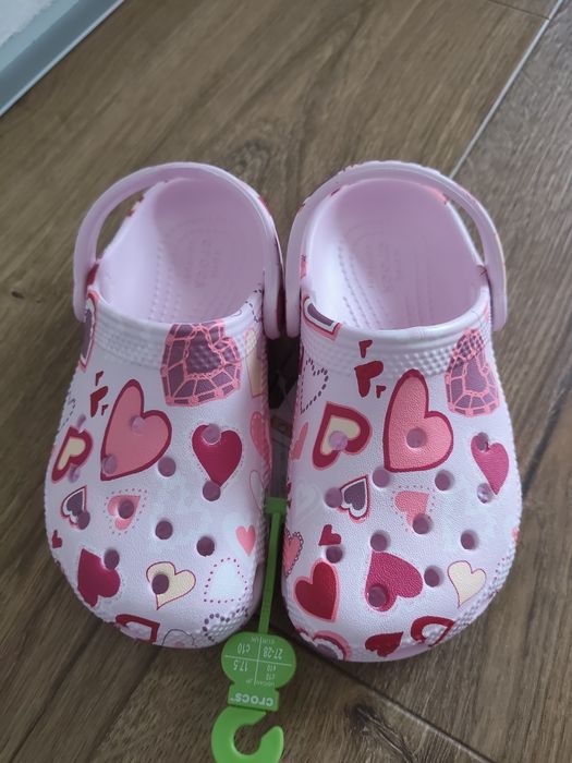 Крокси для дівчинки, crocs 27 розмір, с10