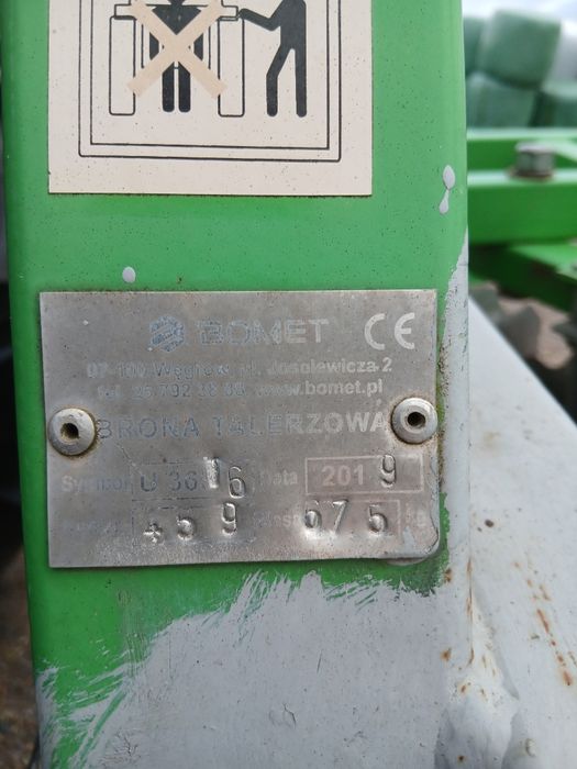 Talerzówka Bomet 3.15 m