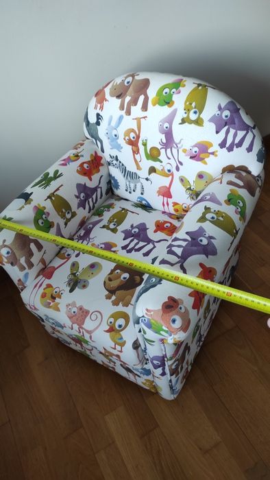 Poltrona criança sofá desenhos animados como.novo