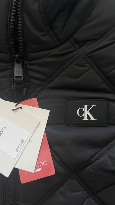 Куртка Сalvin Klein XS S Стьобана куртка Кельвін Кляйн жіночий пуфер