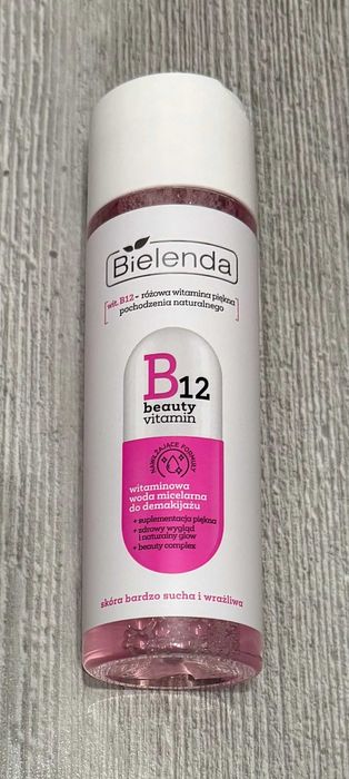 BIELENDA B12 witaminowa woda miceralna do demakijażu