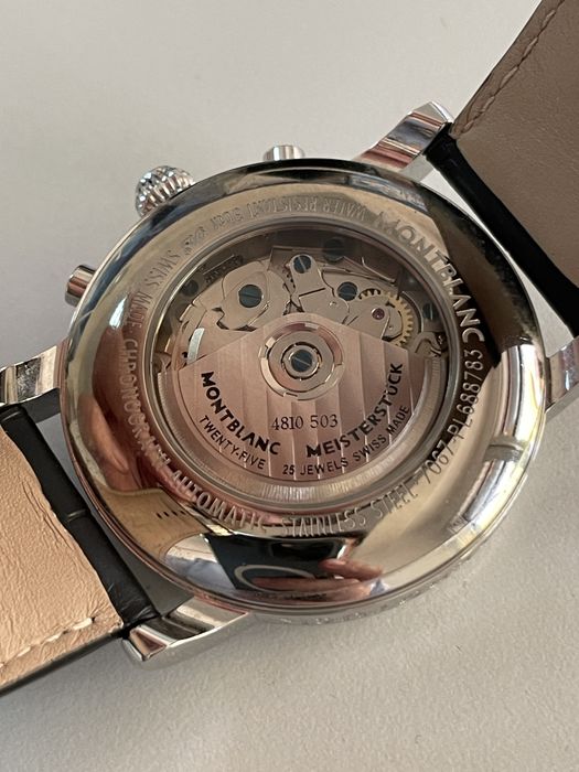 Relógio Montblanc Meisterstuck GMT Impecável