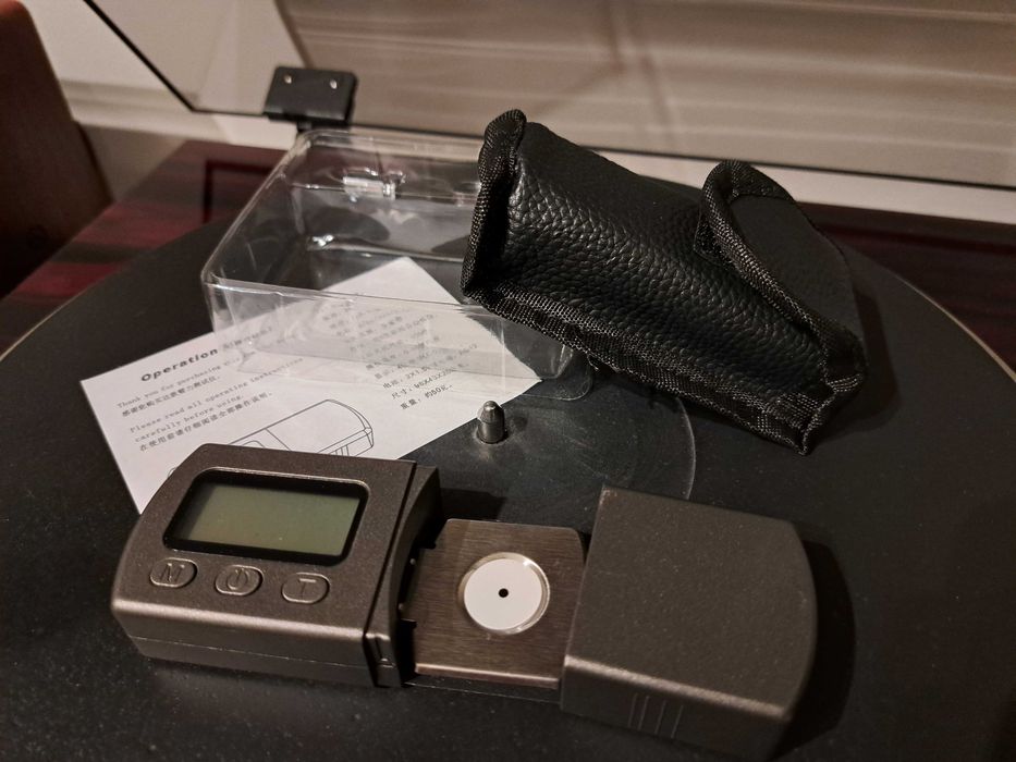 Zestaw do gramofonu - waga + pędzel + inklinometr - NOWE!!!