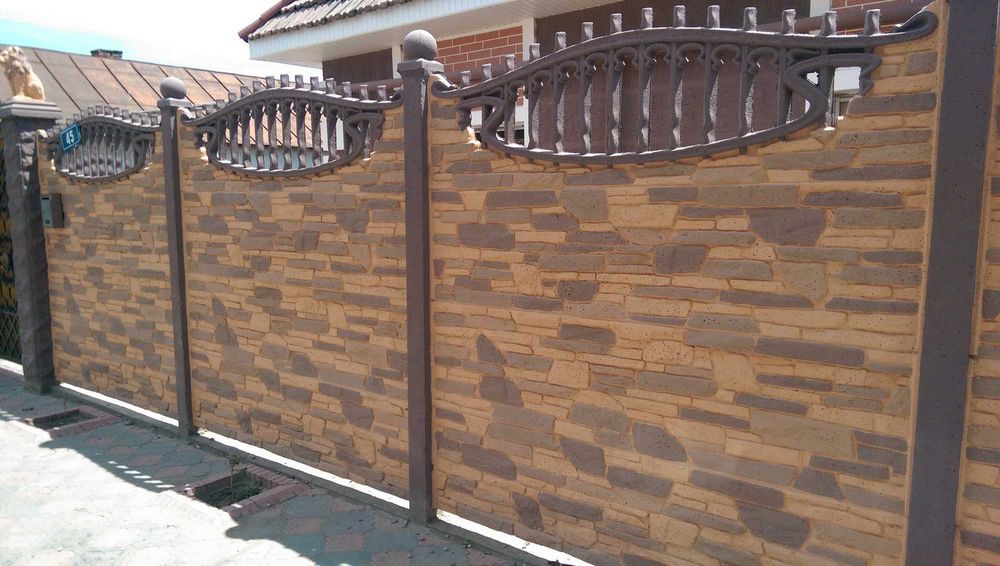 Європаркан (бетонний паркан з плит) продаж і установка