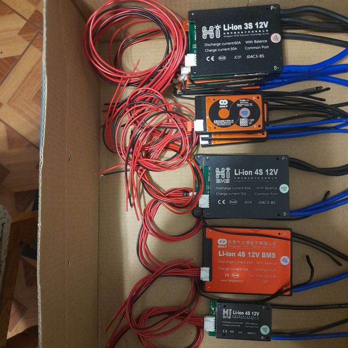 BMS liion nmc  hi-bms , daly 3s 4s, 7s 20a, 60а, 100а, 120а