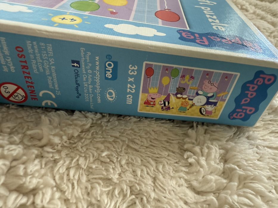 Puzzle dla dzieci Świnka Peppa 60 elementów Trefl 4+
