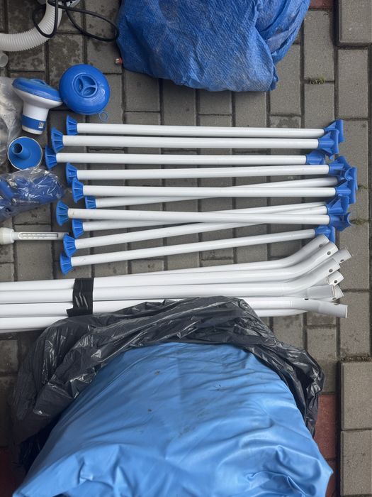 Basen rozporowy 305 x78 z pełnym zestawem