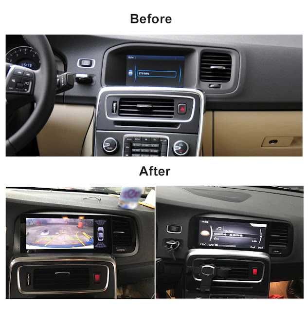 Auto-rádio 8.8" android 14 Volvo V60 S60 2011 a 2020