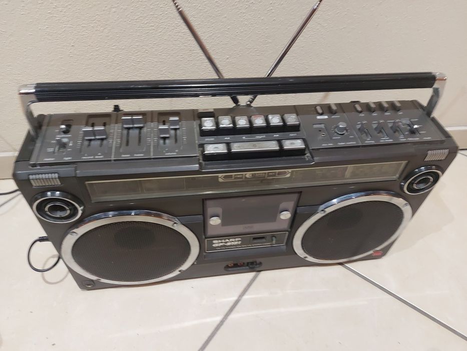 SHARP GF-9191 radiomagnetofon,BOOMBOX Ghettoblaster,Vintage lata 70/80