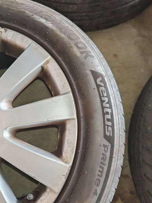 Jantes 16 5x112 7J ET45 com 4 pneus