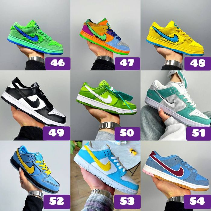 УСІ КОЛЬОРИ ‼️ Кросівки Nike SB Dunk | Розміри 36 - 45 / Найк СБ Данк