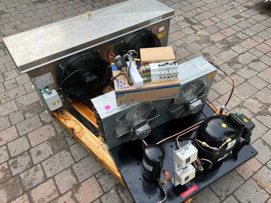 Agregat chłodniczy Używany Zestaw chłodniczy do małej chłodni MONTAŻ