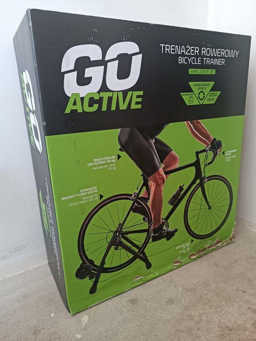 Trenażer rowerowy 26”-28” Active Go 650W 120k