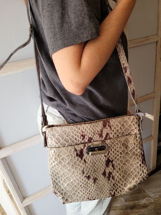 Torba nowa w wężowy wzór