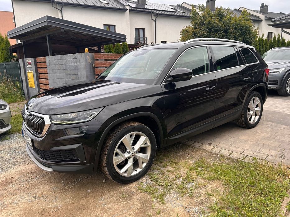Skoda Kodiaq 7 os. Salon PL, ASO, fv23%, powłoka ceramiczna na lakierze