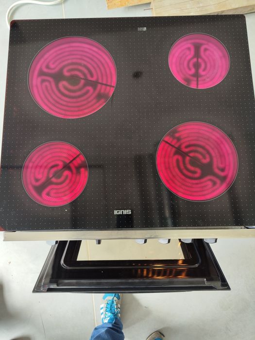 Płyta ceramiczna 3 fazy plus piekarnik