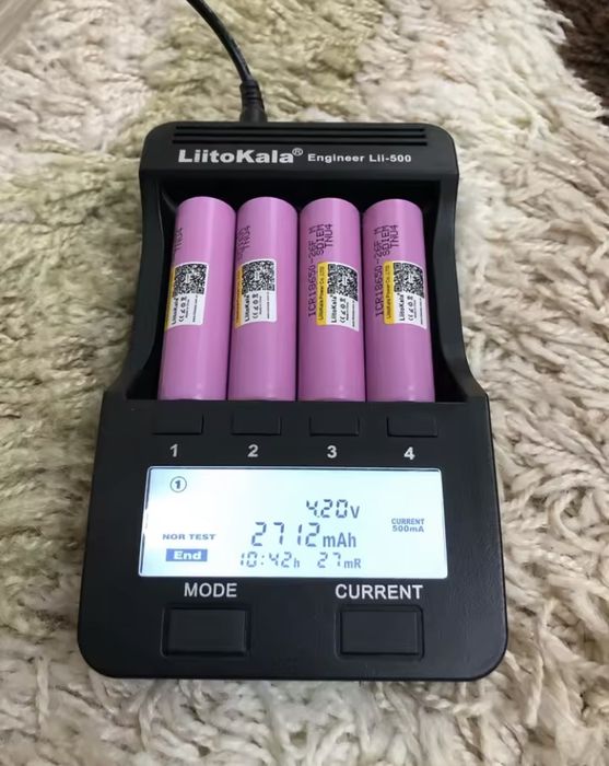 НОВЫЕ ! Качественные Li-ion аккумуляторы LIITOKALA 18650 2600mAh