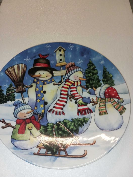 Prato grande de natal