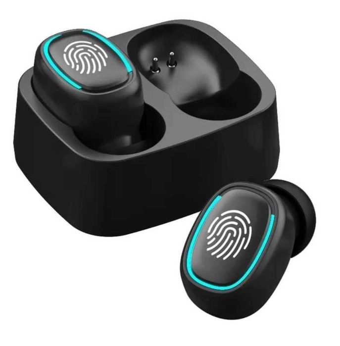 Sluchawki TWS bezprzewodowy zestaw sluchawkowy podswietlenie LED