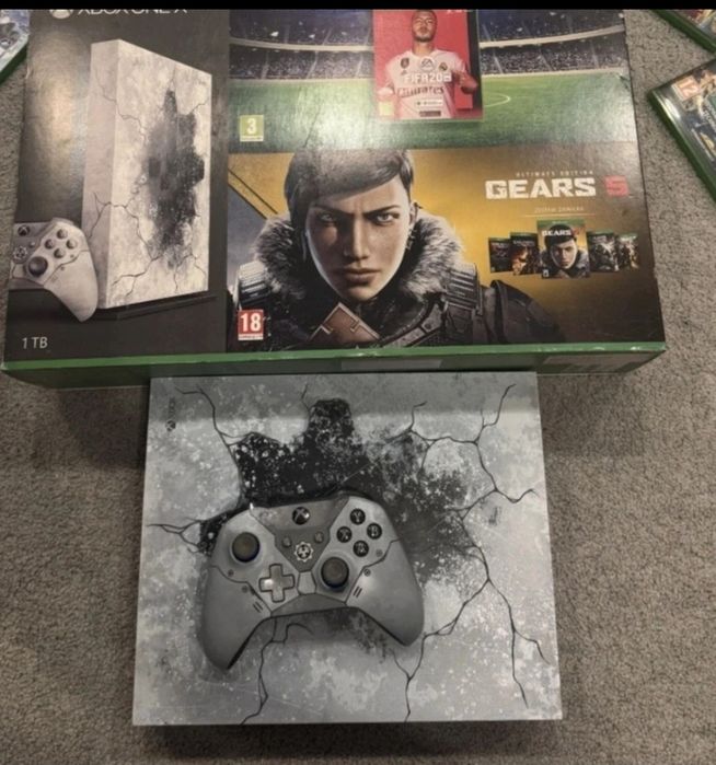 Xbox one s one X cyberpunk Minecraft gears of war Kinect