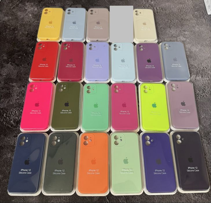 Чохол iphone 12 silicone case
