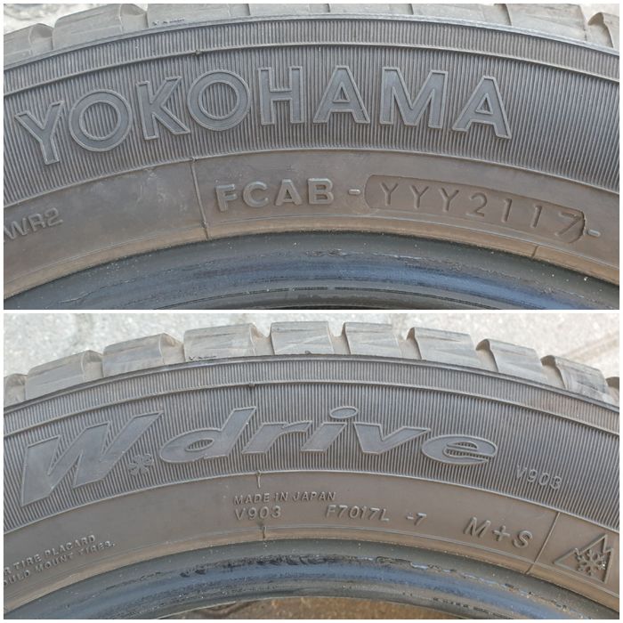 Opony używane ZIMOWE 175/60/16 Yokohama SuperStan 600zł/4szt.