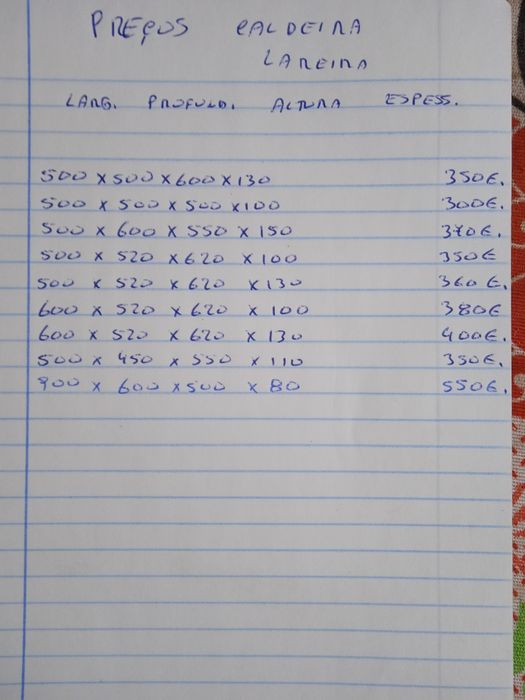 Caldeira para lareira