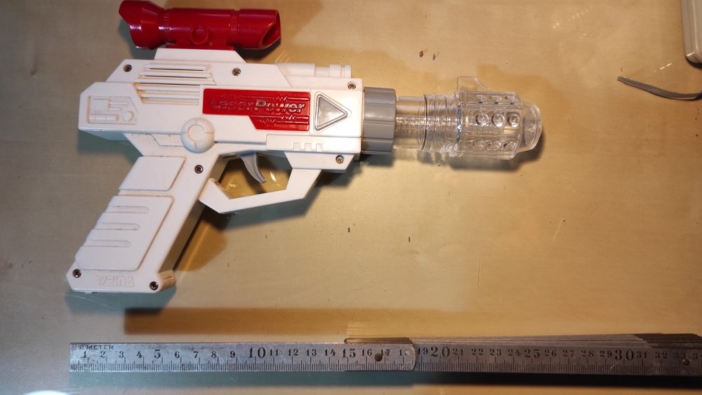 Pistola espacial coleção Weina laser power