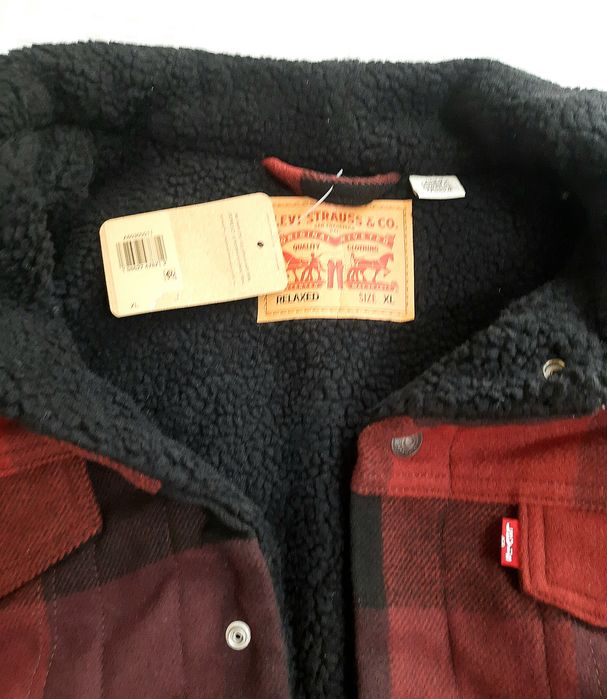 Куртка Levi's Sherpa Trucker оригінал утеплена, нова XL