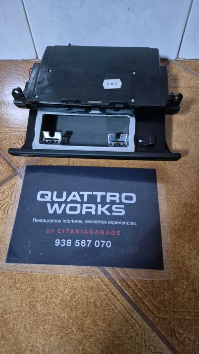 Cinzeiro Consola 1 DIN Audi A4 B5 8D Facelift Original 1999-2001