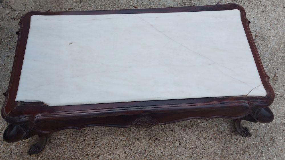 Selling living room table with stone top64751670757379120