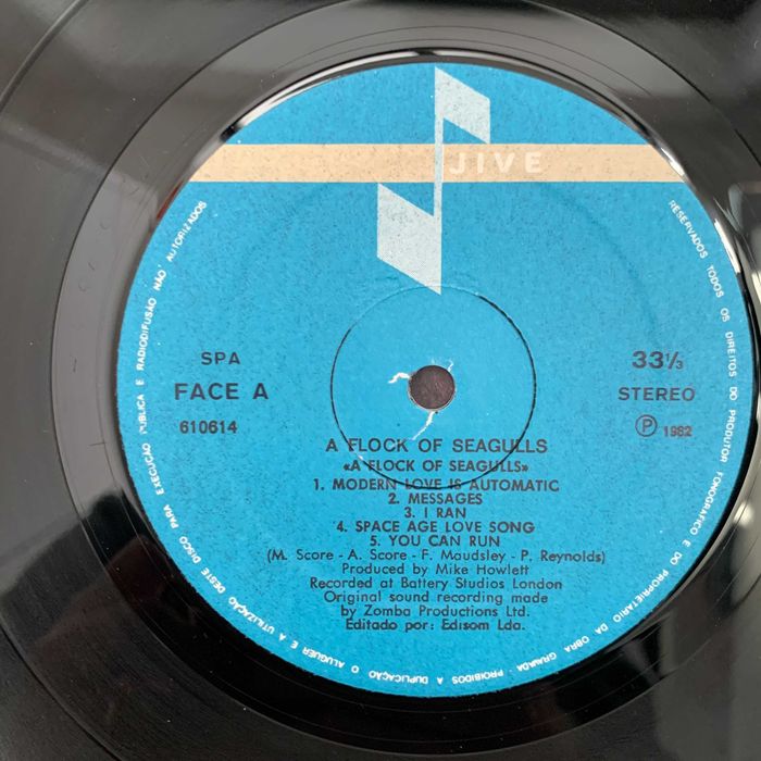 Vinil Flock of Seagulls + Fine Young Cannibals + Steve Miller Band